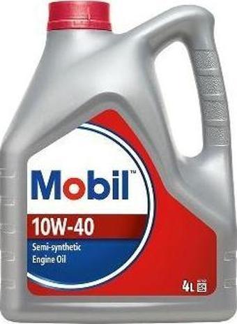 Mobil 10W-40 Yarı Sentetik 4 lt Motor Yağı