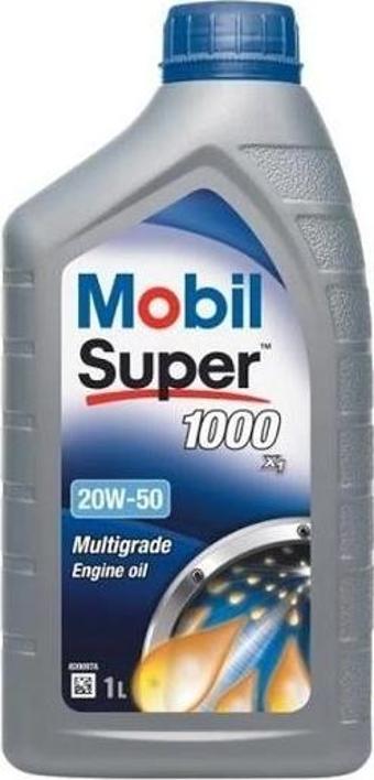 Mobil Super 1000 X1 20W-50 Mineral Motor Yağı 1 L