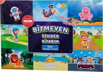 GF001 Bitmeyen Sticker Kitabım - Gepettoys