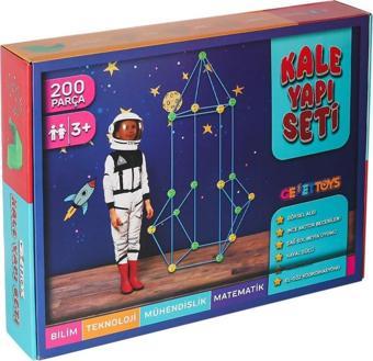 KYS-001 Kale Yapı Seti 200 Parça -Gepettoys