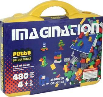 PBB360-1 Çantalı Petto Blok Seti 360 Parça-Gepettoys