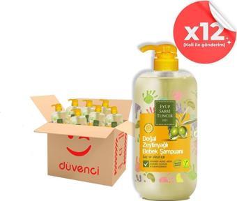 Eyüp Sabri Tuncer Doğal Zeytinyağlı Bebek Şampuanı 600 ml x 12
