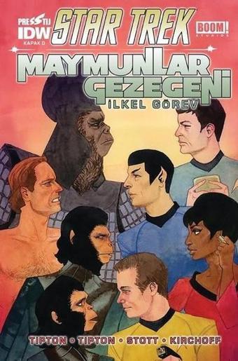 Maymunlar Gezegeni-Kapak D - David Tipton - Presstij Kitap
