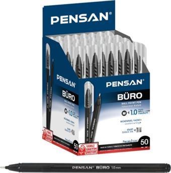 Pensan Siyah Tükenmez Kalem 1 Mm. 50 Lik Kutu 8692404904477