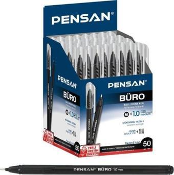 Pensan Tükenmez Kalem Büro 1.0 Mm Siyah 50 Li 2270 50'li Paket