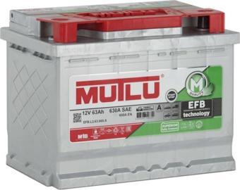 Mutlu 12 Volt 63 EFB Start Stop Üretim Yılı: 2024