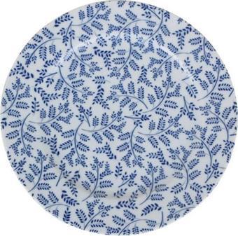 Porland Blue Desen6 6Lı 24cm Düz Tabak