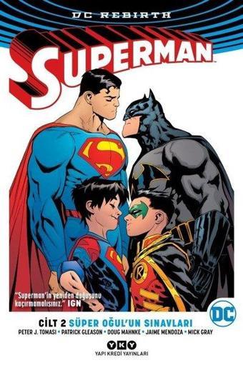 Superman Cilt 2:  Süper Oğulun Sınavları - Peter J. Tomasi - Yapı Kredi Yayınları