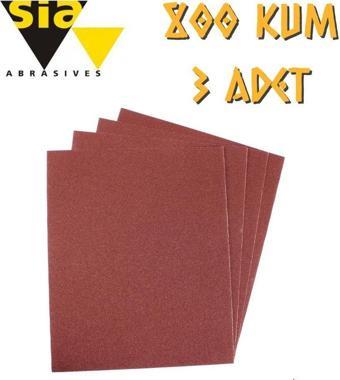 Sia 1913 Su Zımparası 800 Kum - 3 Adet