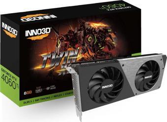 Inno3D RTX4060Ti Twin x2 16GB 128Bit GDDR6 Ekran Kartı