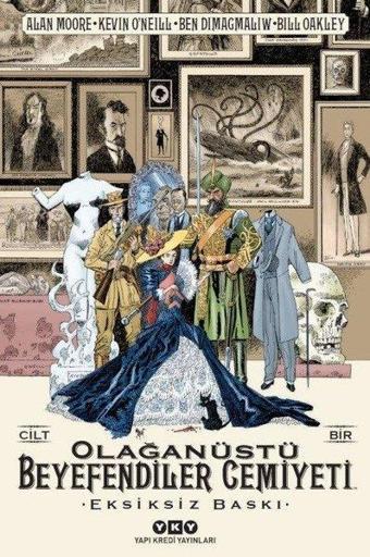 Olağanüstü Beyefendiler Cemiyeti-Cilt: 1 - Alan Moore - Yapı Kredi Yayınları