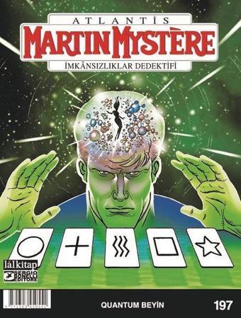 Martin Mystere sayı 197 İmkansızlıklar Dedektifi - Quantum Beyin - Giovanni Eccher - Lal