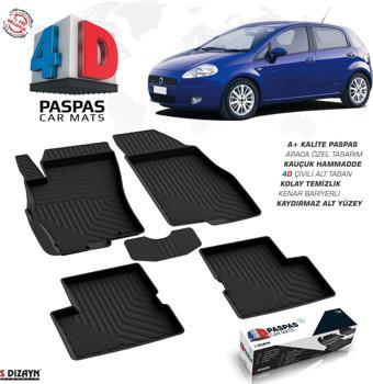 Fiat Grande Punto 4D Havuzlu Paspas 2006-2018 A+Kalite