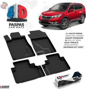 Honda CR-V 4D Havuzlu Paspas 2012-2018 A+Kalite