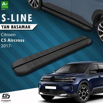 S-Dizayn Citroen C5 Aircross S-Line Siyah Yan Basamak 193 Cm 2017 Üzeri