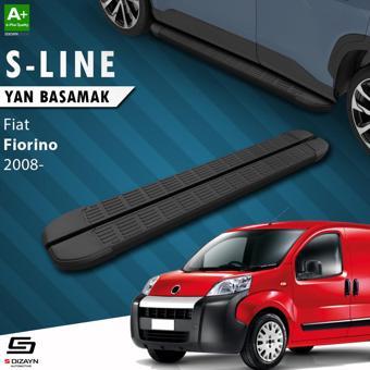 S-Dizayn Fiat Fiorino S-Line Siyah Yan Basamak 173 Cm 2008 Üzeri