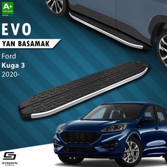 S-Dizayn Ford Kuga 3 Evo Krom Yan Basamak 183 Cm 2020 Üzeri