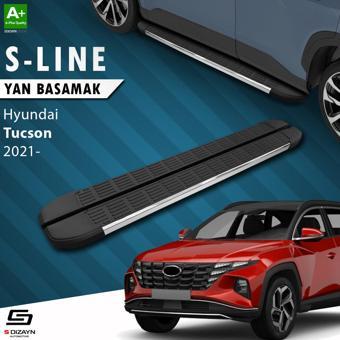 S-Dizayn Hyundai Tucson 4 S-Line Krom Yan Basamak 173 Cm 2021 Üzeri