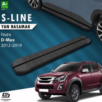 S-Dizayn Isuzu D-Max 2 S-Line Siyah Yan Basamak 203 Cm 2012-2019