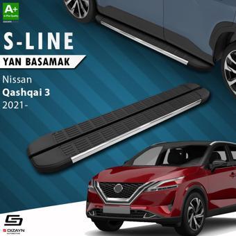 S-Dizayn Nissan Qashqai 3 S-Line Krom Yan Basamak 173 Cm 2021 Üzeri