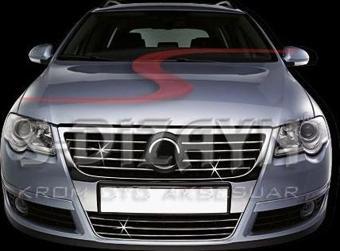 S-Dizayn VW Passat B6 Krom Ön Panjur 8 Prç 2005-2011