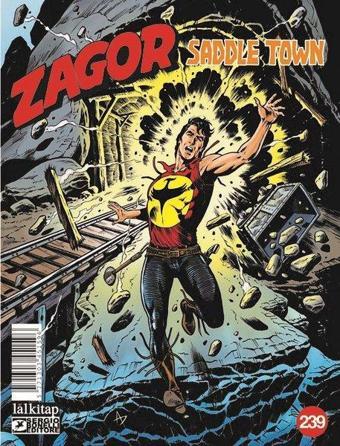 Zagor Sayı 239 - Saddle Town - Moreno Burattini - Lal