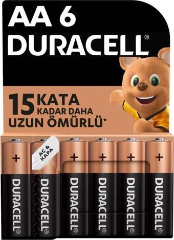 Duracell Basic AA 6'lı Kalem Pil