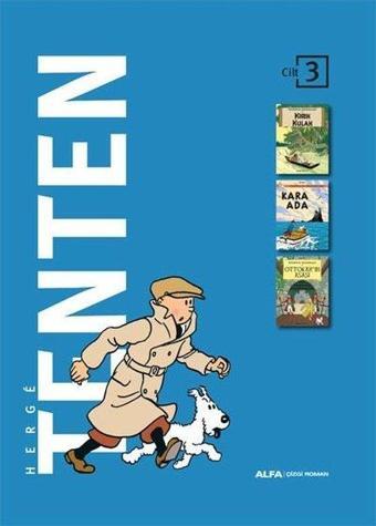 Tenten Cilt 3 - Üç Kitap Bir Arada - Kutulu - Herge  - Alfa Yayıncılık