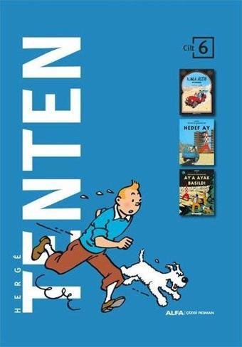 Tenten Cilt 6 - Üç Kitap Bir Arada - Kutulu - Herge  - Alfa Yayıncılık