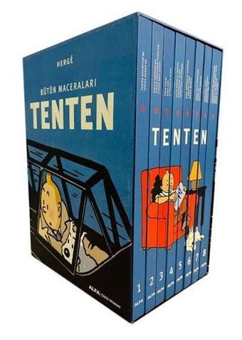 Tenten Serisi Seti - 8 Kitap Takım - Herge  - Alfa Yayıncılık