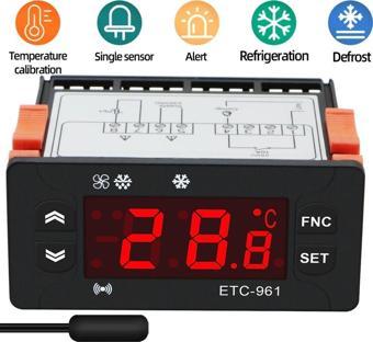 Etc 961 Dijital Termostat Tek Prop