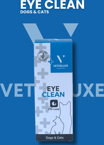 Vetdeluxe Eye Clean Losyon Kedi Köpek Gözyaşı Lekesi ve Göz Çevresi Temizleme Solüsyonu 50 Ml