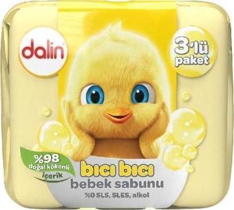 Dalin Bıcı Bıcı Bebek Sabunu 3x75gr 80808