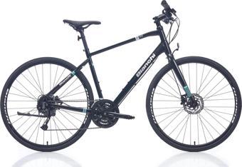 Bianchi T0011 HD Fren 27 Vites 28 Jant Trekking Şehir Bisikleti Siyah Celeste 45 Kadro