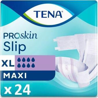 Tena Proskin Slip Maxi 8 damla Xlarge Belbantlı Hasta Bezi 24'lü