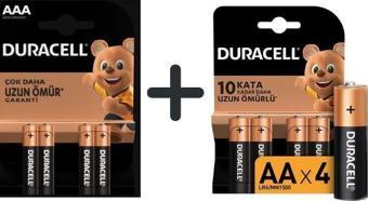 DURACELL 2LI PIL SET (5014080-MON KALEM PIL 4LU AA*20)-(5014081- MON INCE PIL 4LU AAA*10)