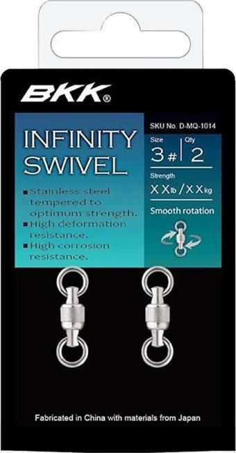 BKK Infinity Swivel Fırdöndü 3 No / 90 Kg / 2 Adet