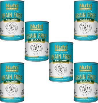 Nutri Canin 400Gr %92 Kuzu Etli Tatlı Patatesli HipoAlerjenik Tahılsız 6Adet Yavru Yaş Köpek Maması