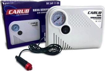 Carub Yassı Analog Hava Kompresörü Pompası 12V 150 PSI