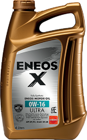 Eneos X 0w16 Ultra Motor Yağı 4 Litre Ü.T. 2022