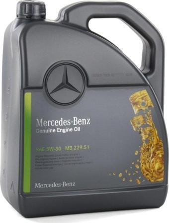 Mercedes 5w30 Orjinal Motor Yağı 229.51 5 Litre