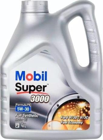 Mobil Super 3000 X1 Formula FE 5w30 913D Motor Yağı 4lt