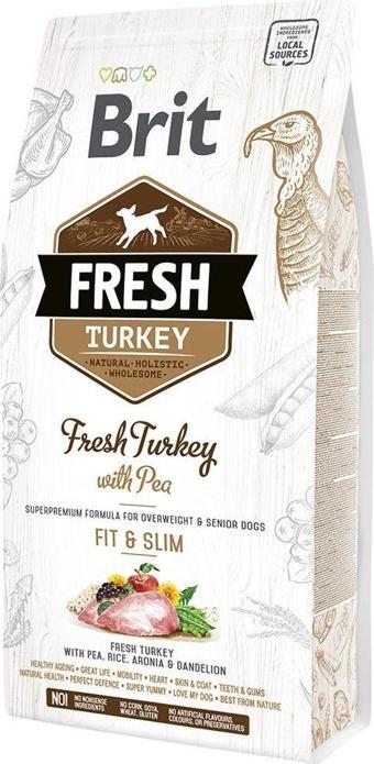 Brit Fresh Hindili ve Bezelyeli Yetişkin Köpek Maması 12 Kg