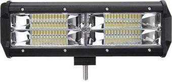 Beyaz Sarı Led Çakarlı Off Road Çift Sıra Sis Farı Çalışma Lambası 48 Led 12-30V 48W