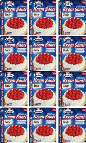 Kenton Krem Şanti Sade 150 Gr x 12 Adet