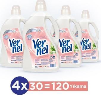 Vernel Çamaşır Yumuşatıcısı Hassas & Yumuşak 4 X 5 L