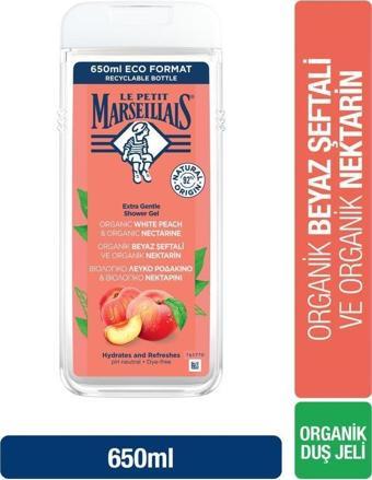 Le Petit Marseillais Duş Jeli Beyaz Şeftali & Nektarin 650 ml