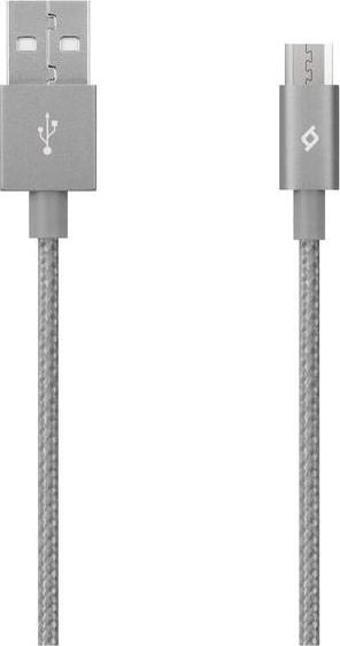 ttec AlumiCable Uzay Grisi Micro USB Şarj Kablosu