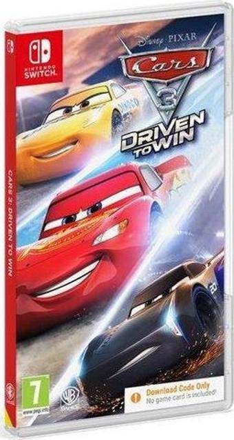 Warner Bros Cars 3 Driven to Win Dijital Nintendo Oyun