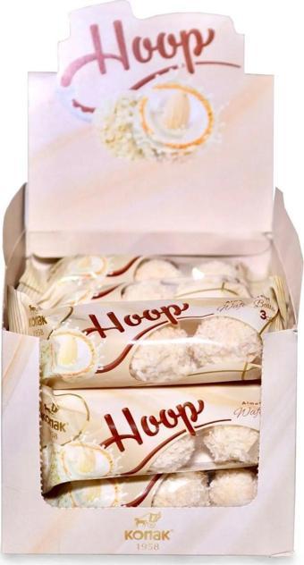 Hoop Gofret Badem Dolgulu Hindistan Cevizi Topları 12 x 27 Gr